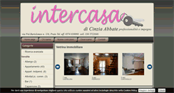 Desktop Screenshot of intercasaprato.it